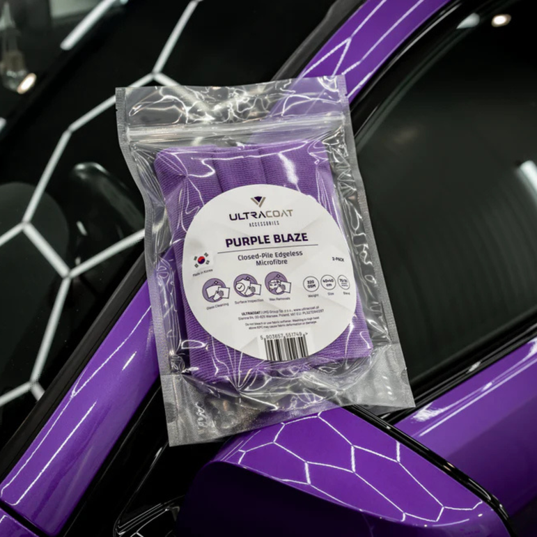 Purple Blaze 2-Pack - Highest Quality Korean Edgeless Microfibre