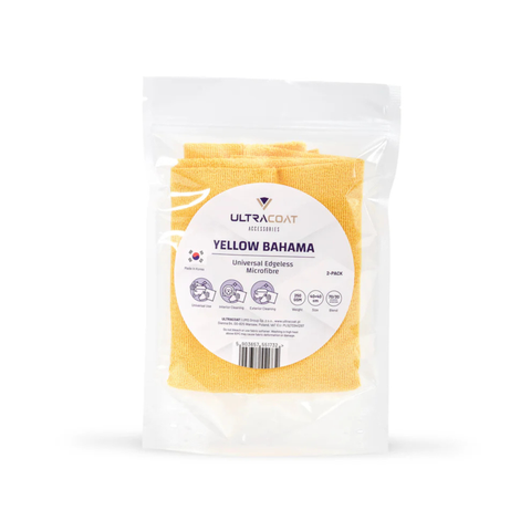 Yellow Bahama 2-Pack - Korean Edgeless Microfibre